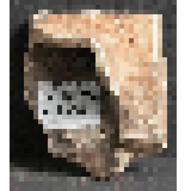 Изразец печной  рельефный полихромный. Фрагмент