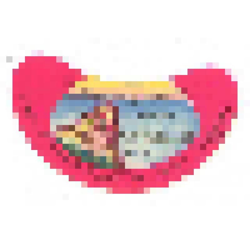 Кольеретка-этикетка горловая к напитку «Крюшон» производства Сальского пиво-безалкогольного завода, из коллекции кольереток – этикеток горловых к безалкогольным напиткам