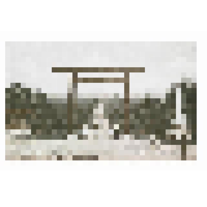 Открытка. "№ 8. Улицы Тоёхара. Храм Карафуто дзиндзя". Из комплекта: Коллекция японских открыток. /Карафутское почтовое управление