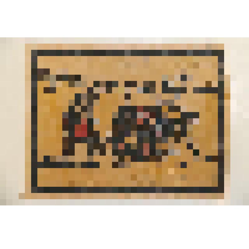 Гравюра. Из цикла работ учеников художественно-ремесленной школы-колонии во Введенском. Крестьянки за работой в поле. 1920 г