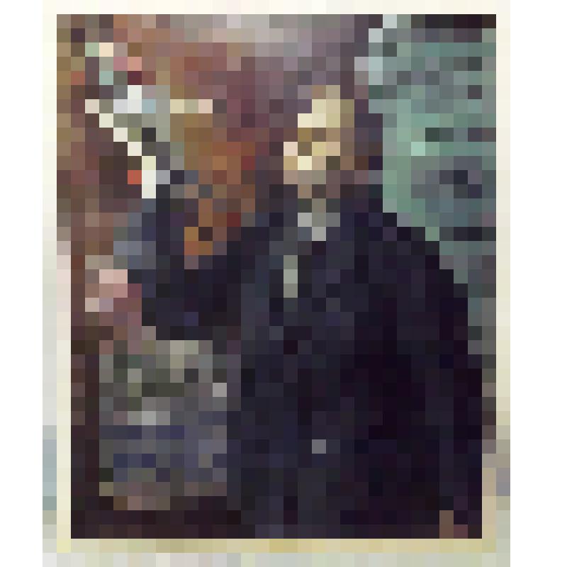 Портрет народного кукольника Ивана Афиногеновича Зайцева