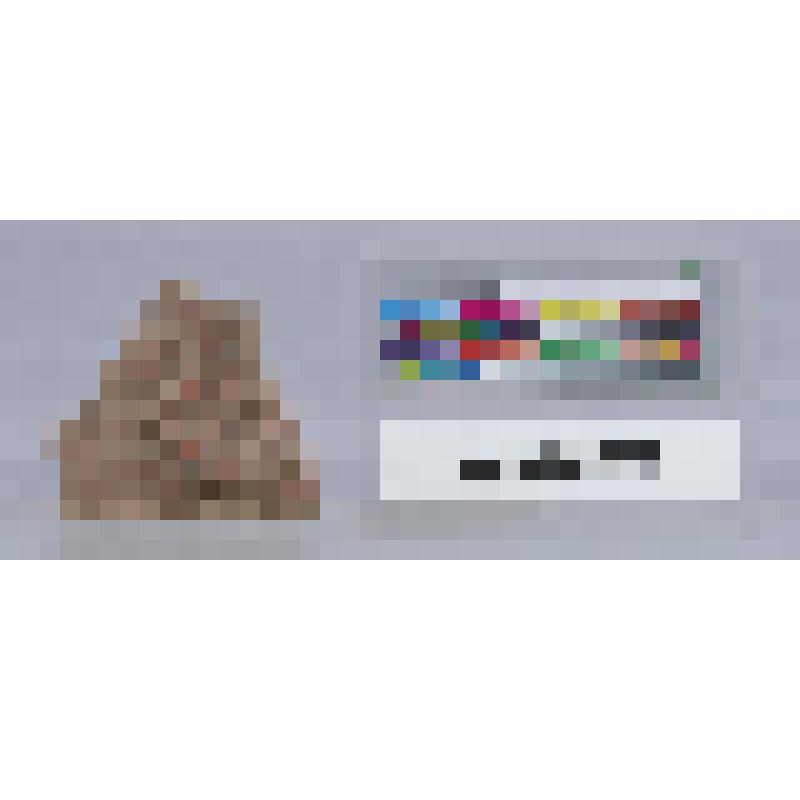 Фрагмент маски Диониса - вьющиеся локоны бороды