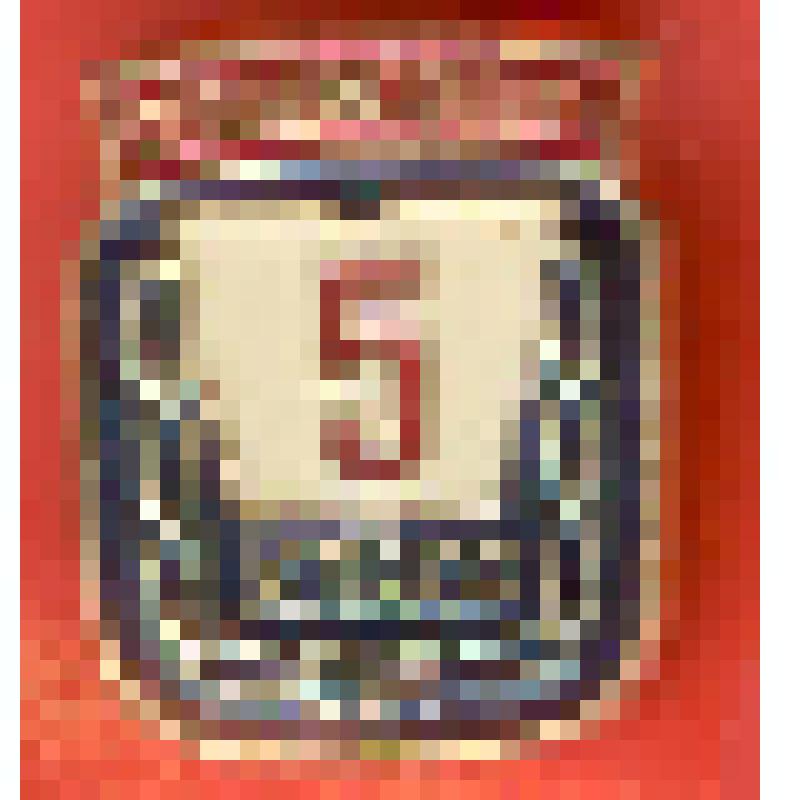 Значок нагрудный "5 класс. Средняя школа"