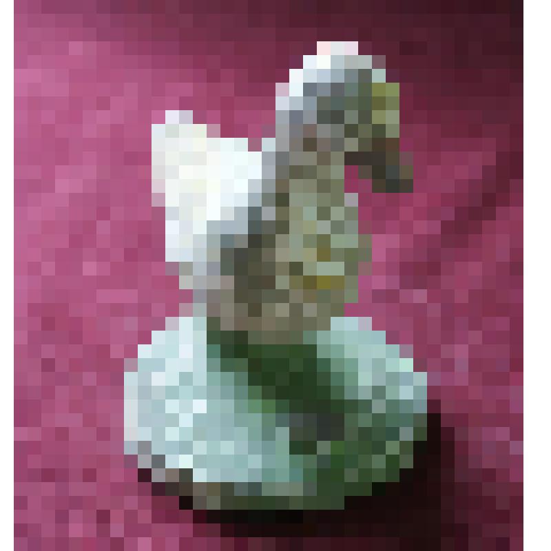 Игрушка дымковская. Утка