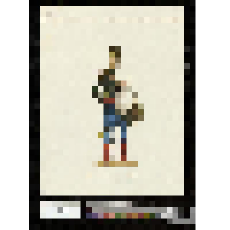 Старший барабанщик "оливкового" пехотного полка турецких войск