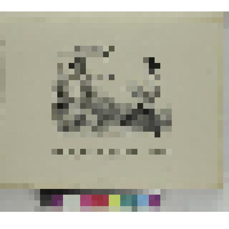 "На Монмартре". Серия "Лоретки", литография