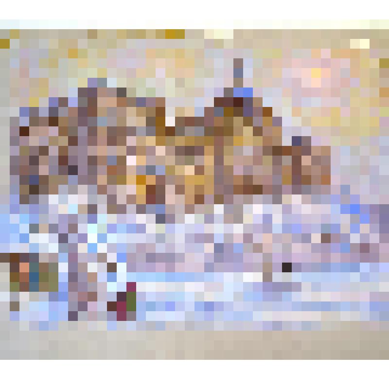 Рисунок "Елабуга. Пединститут" (акварель, цветной карандаш)