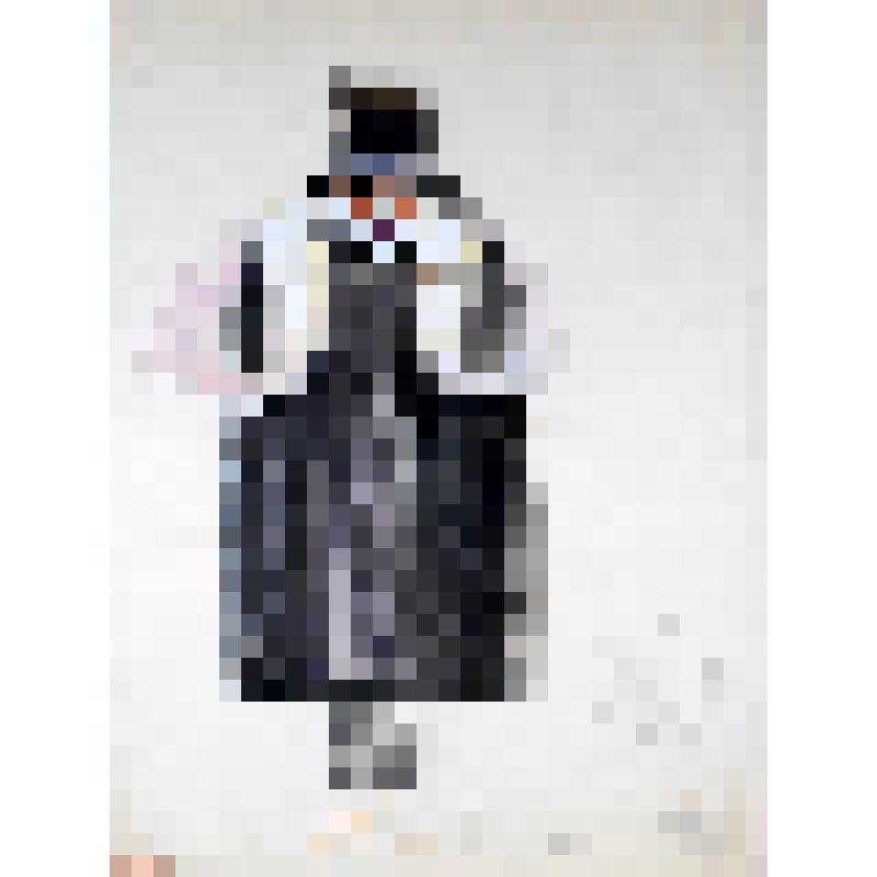 Эскиз костюма. "Второй враг". "Кавказский меловой круг" (Режиссер В.Дудин). Москва, Московский академический театр имени Вл. Маяковского