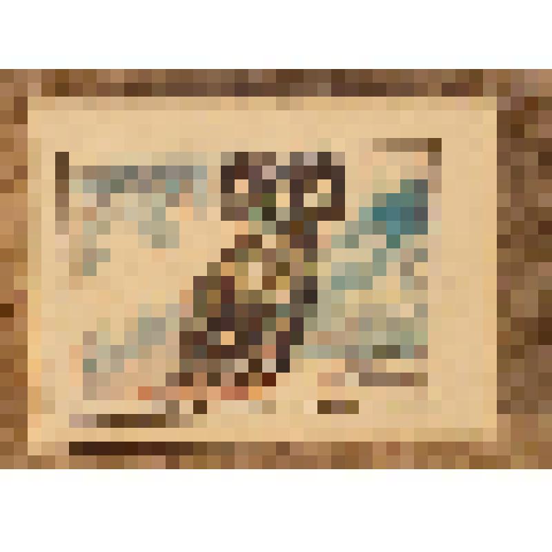 Коробок спичечный сувенирный "Туркменский горный баран", из набора спичек сувенирного "Занесены в Красную Книгу СССР". 1982 г