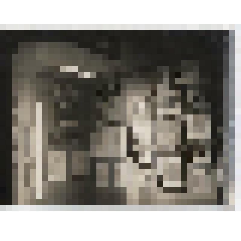 Ф/чб. Экспозиция Центрального музея АССР НП: информационный стенд о революционном движении, членах РСДРП (стенды, лозунги). Энгельс. 1941