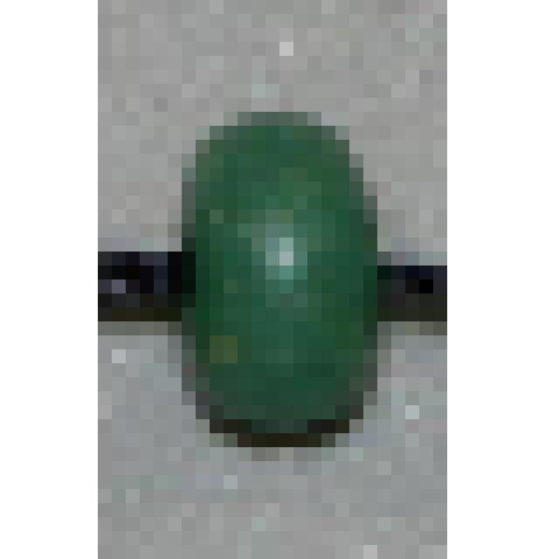 Бисер зеленый круглый уплощенный, №20 в низке