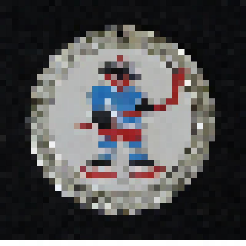 Медаль памятная "Золотая шайба Х юбилейные финальные игры"