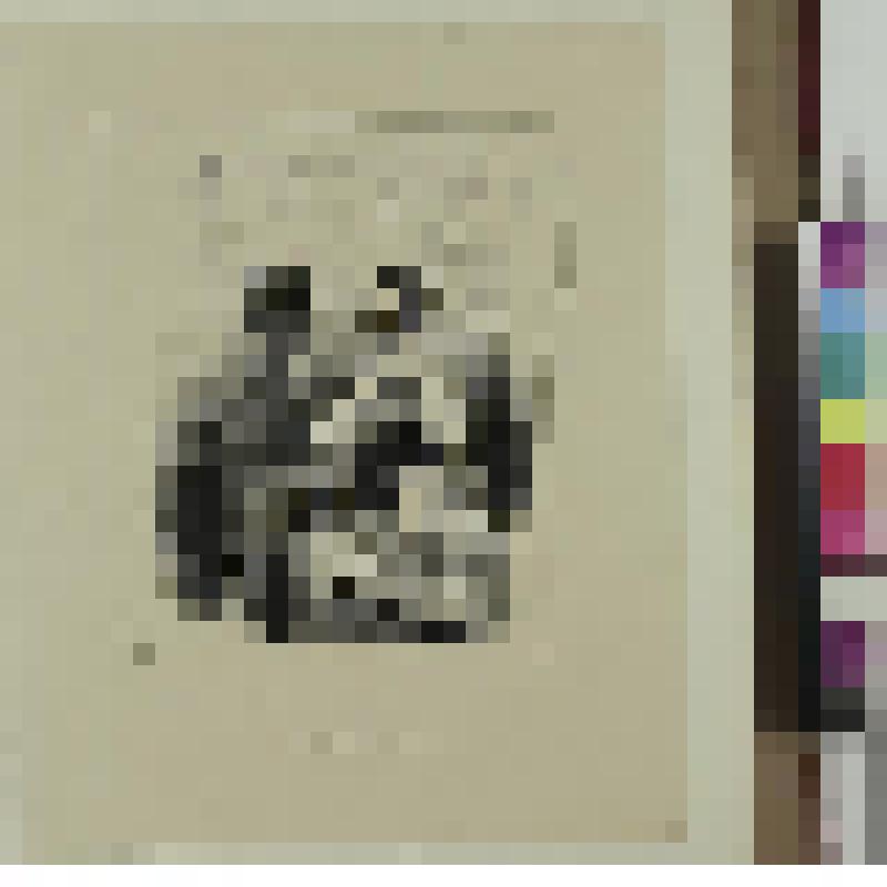 "Письмо из потайного кармана". Лист из серии "Комедия современности". Сюита "Женская политика", литография