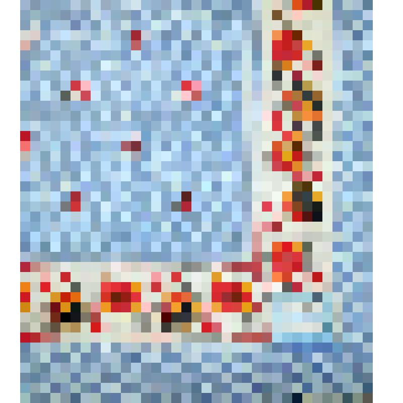 Платок х/б головной (фрагмент)