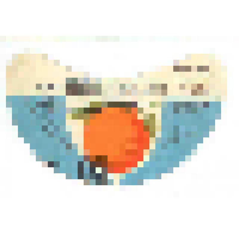 Кольеретка-этикетка горловая к напитку «Апельсин» Керченского пивзавода, из коллекции кольереток – этикеток горловых к безалкогольным напиткам