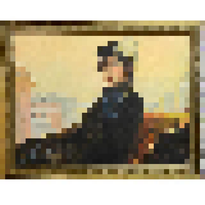 Портрет неизвестной. Копия картины Крамского И.Н