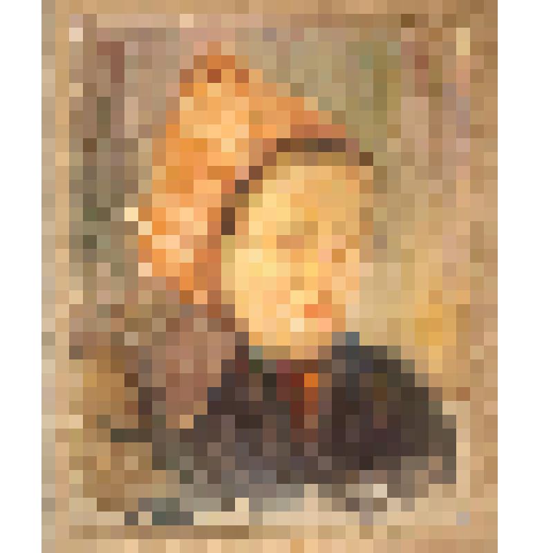 Рисунок. Девушка в капоре