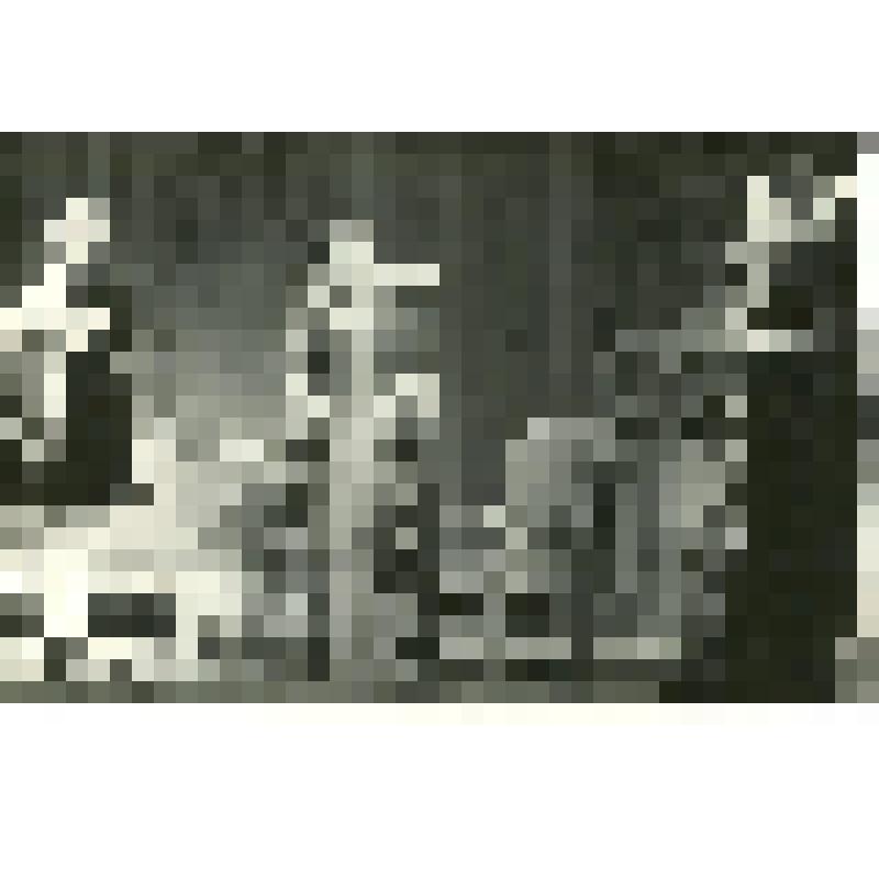 Фотография. Велихов Е.П. в р. Болинброка, в рост, фас, руки сжаты у груди; Белевцева Н.А. в рост, фас; Гоголева Е.Н. в р. герцогини Мальборо, в рост, профиль, с бумагами в руках. "Стакан воды" (пост. Айдаров С., худ. С. Иван). Москва, Государственный акад