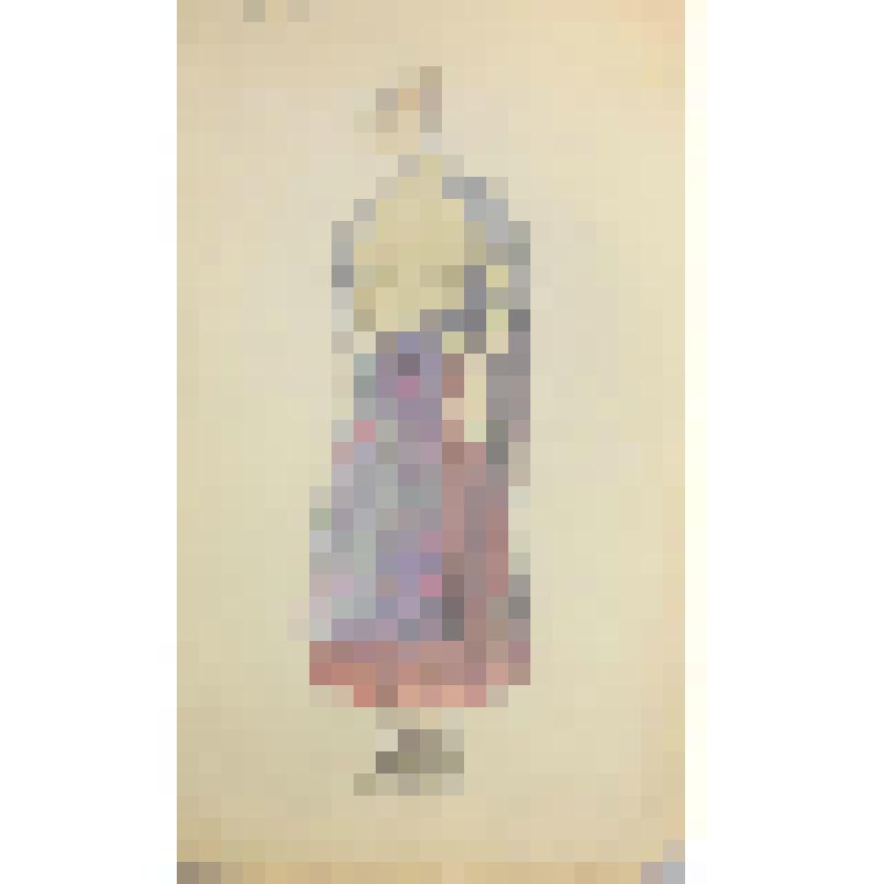 Эскиз костюма. "Мать". "РВС" (Режиссер В.Шевченко). Львов, Государственный театр юного зрителя им. М. Горького