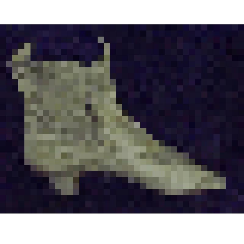 Ботинок женский (левый)