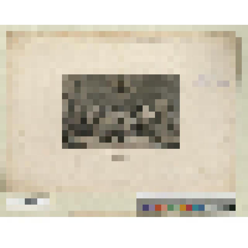 Историческая сцена. Суд над заключенными в тюрьме Аббатства. 2 сентября 1792 г. "Massacre des prisonniers de l' Abbaye en Septembre 1793". "Collection des Memories sur la Revolution, publiee par Baudoin freres"