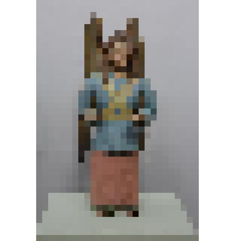 Ангел (с протянутыми вперед руками). Из Страстного ангельского чина. Деревянная скульптура