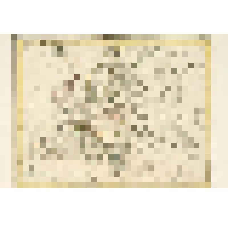 Гравюра. Карта "Европа, разделенная на различные государства"