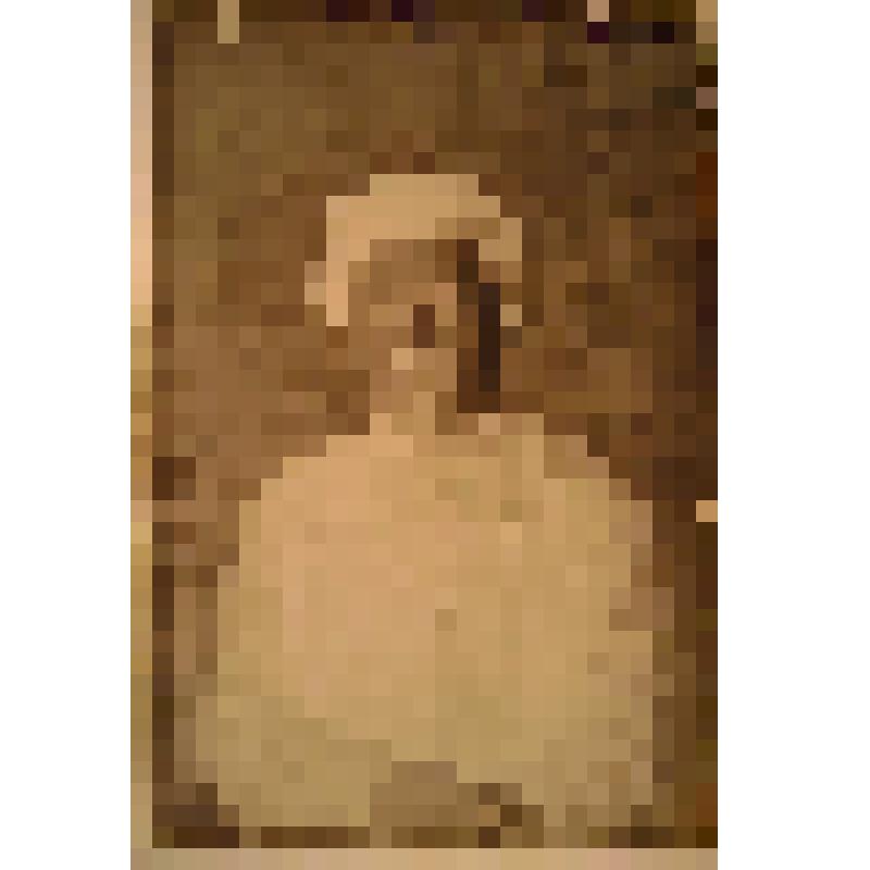 Негатив. Портрет поясной  молодого мужчины в кепке