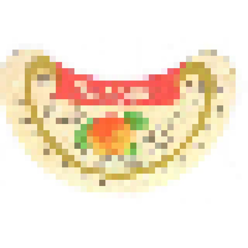 Кольеретка-этикетка горловая к напитку «Яблоко» производства Жигулевского пивкомбината, из коллекции кольереток – этикеток горловых к безалкогольным напиткам