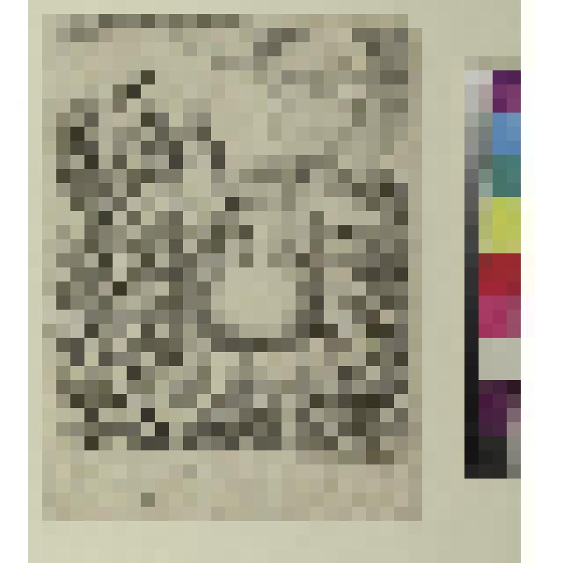 Кибелла на колеснице, гравюра