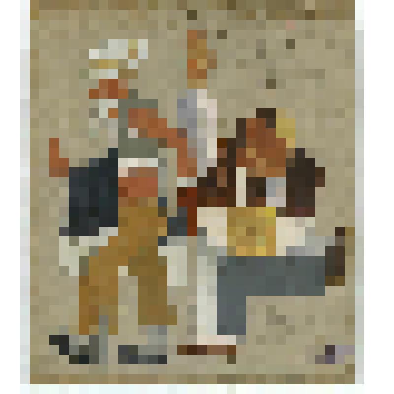 Эскиз мужских костюмов. 3 картина. "Комедианты". Глиэр Р.; 1931, балетм. Чекрыгин А.И., Петровский А.П. (режиссер), худ. Эрдман Б.Р