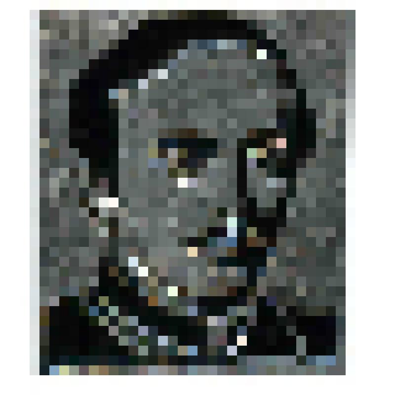 Значок. Лермонтов М.Ю. на булавке. СССР