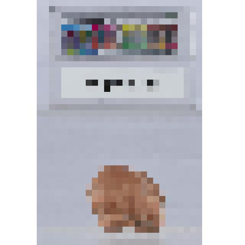 Фрагмент головки протомы богини в стефане - часть лба, прически, убора