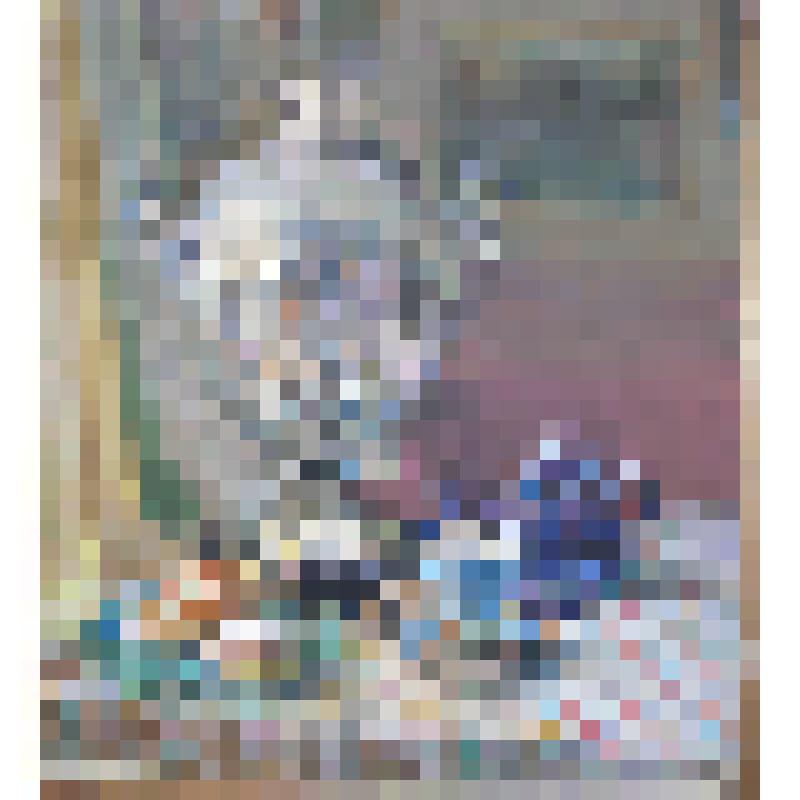 Картина "Белый самовар"