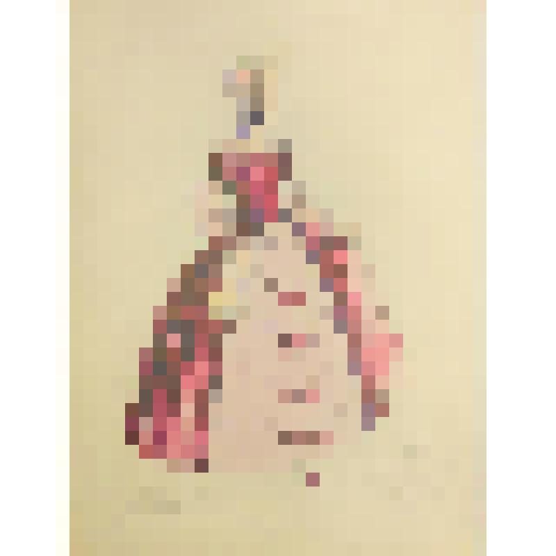 Эскиз костюма. "Вдова Дуглас". "Том Сойер" (Режиссер А.Барсегян). Львов, Государственный театр юного зрителя им. М. Горького