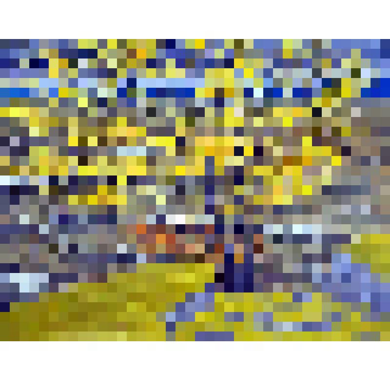 Картина. Желтый ветер