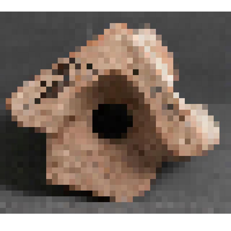 Изразец  - полуколонка - балясина печной угловой стенной расписной