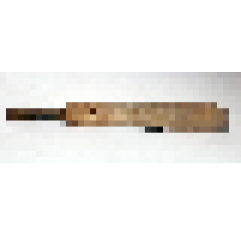 Инструмент для тиснения кожи - металлический штамп на деревянной ручке. Рабочая часть - линия