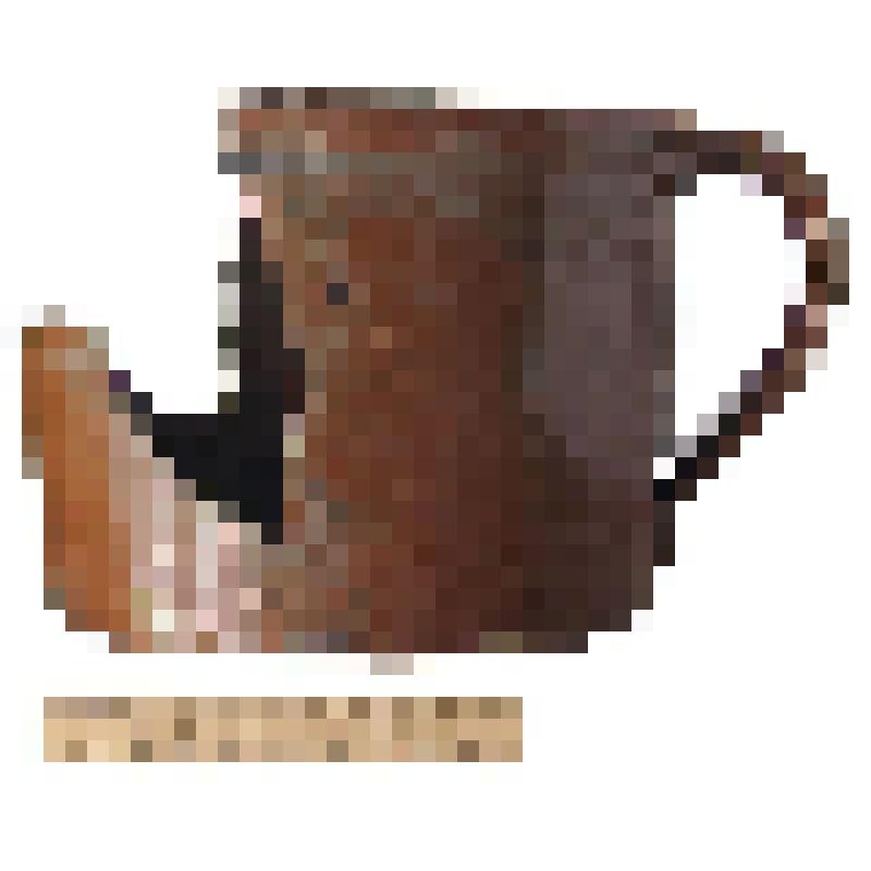 Горшок с ручкой