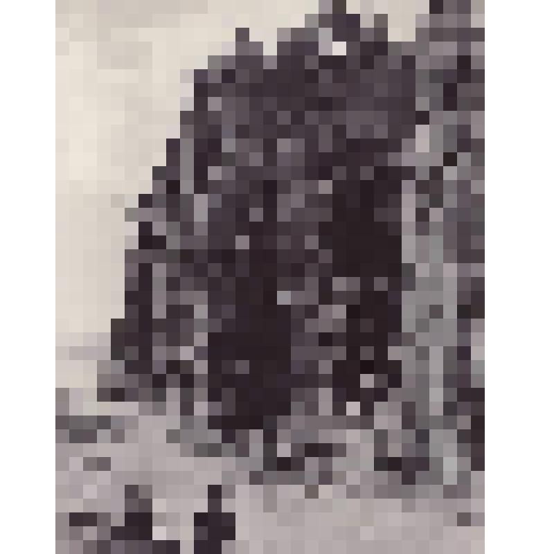 Фотография черно-белая. Берег реки Ангары с дорогой у подножия скал и двумя идущими девушками в летней одежде