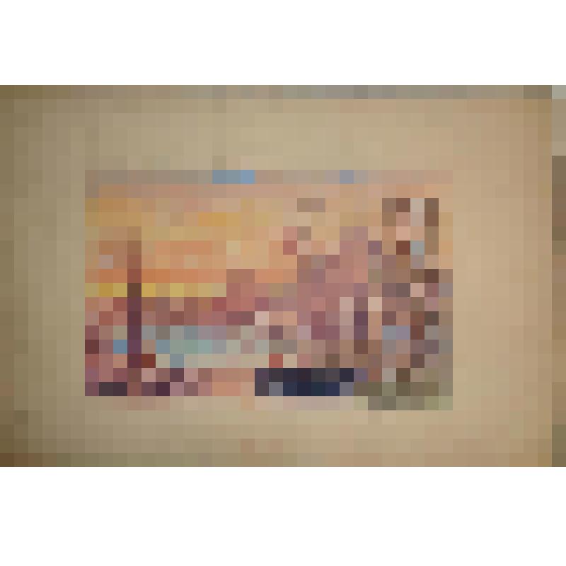 Эскиз декорации. Восточный порт. Пирамиды. Неустановленный спектакль (Предположительно, феерия М. В. Лентовского или А. Э. Блюменталь-Тамарина)