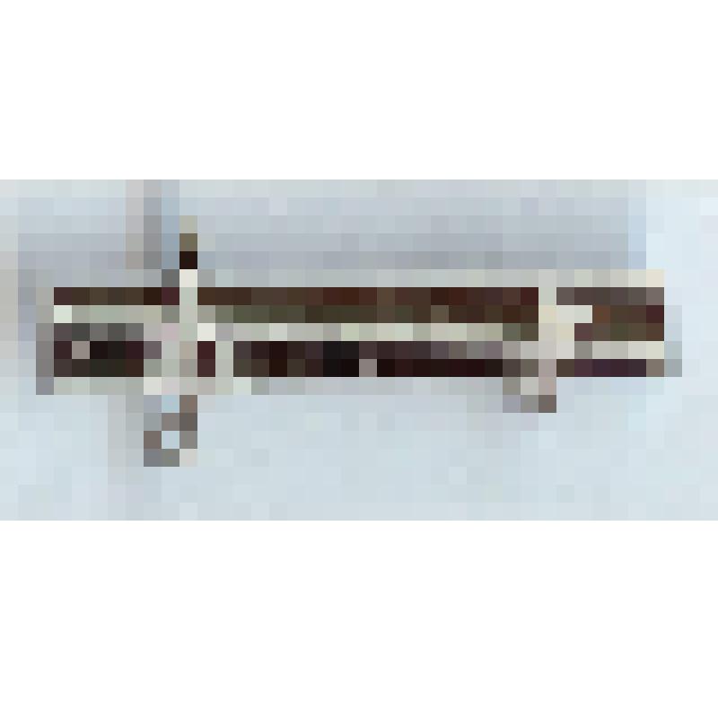 Значок нагрудный в виде нотного стана со скрипичным ключом и нотой