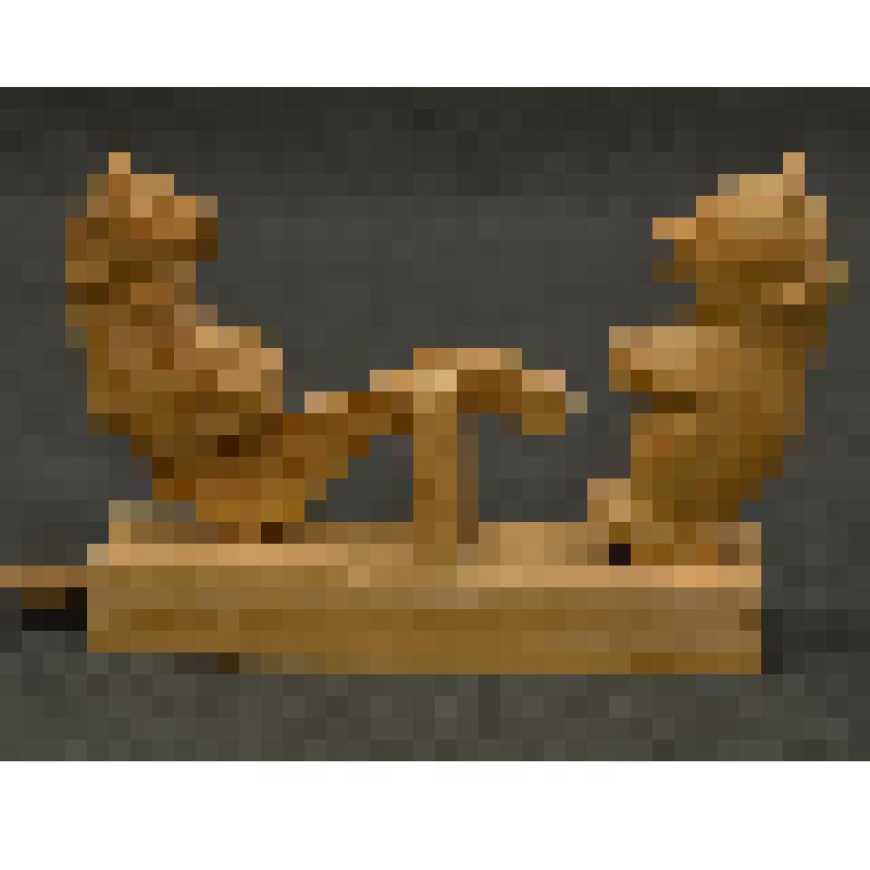 Игрушка "Медведи на качелях"