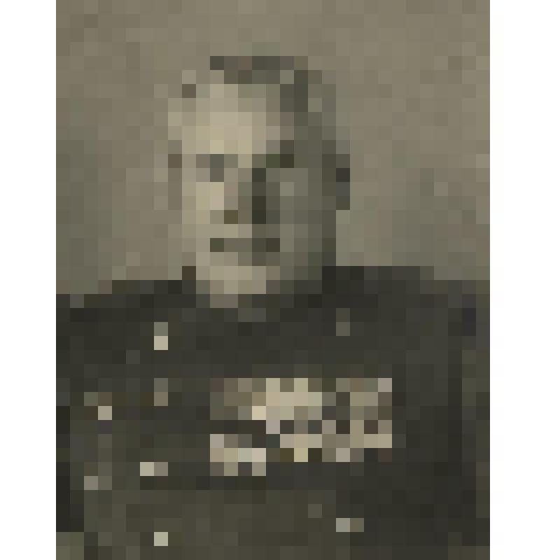 Фотография. Портрет погрудный. Генерал-майор артиллерии Плужников Николай Иванович (в мундире с наградами)