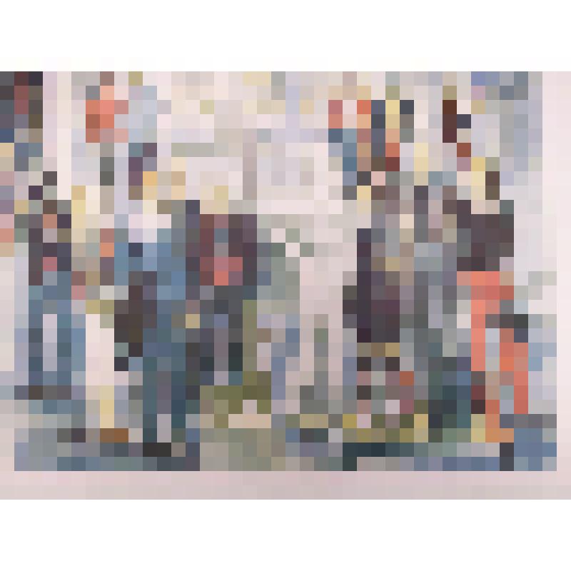 Вернисаж. Из серии "Город и люди"