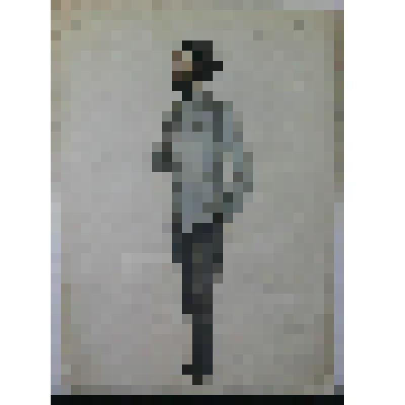 Эскиз мужского костюма. Газарос Агаян. "Микаэл Налбандян"