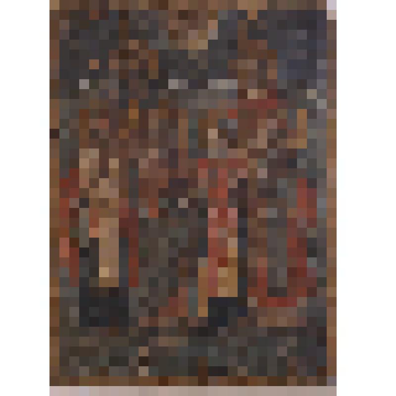 Флор, Лавр,  Свмч.Власий, апостол Андрей Николай Чудотворец, Смч. патриарх Модест. Икона