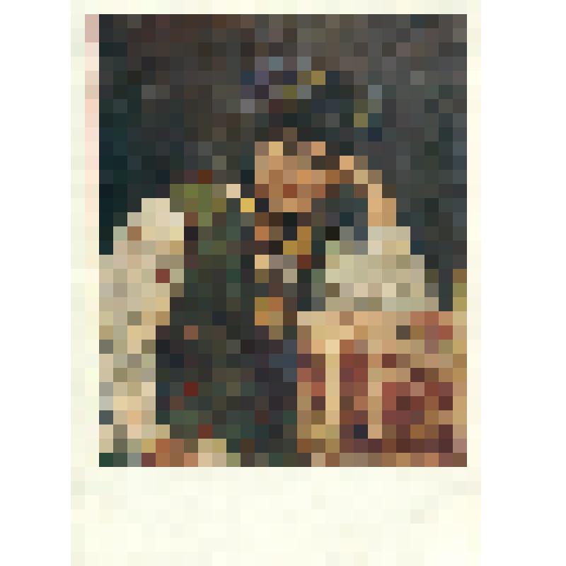 Открытка цветная из серии «Женский портрет», репродукция с картины. В.А. Серов. Портрет С.М. Драгомировой. 1889 г