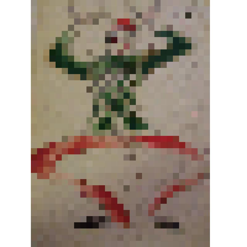 Эскиз мужского костюма. Акробат на кольцах. "Колдунья" (Пост. 1922 г. Режиссер А.Грановский, композитор И. Ахрон). Москва, Государственный еврейский театр (ГОСЕТ)