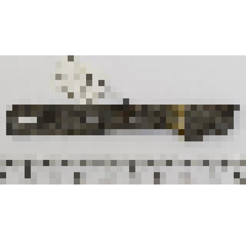 предмет археологии. Нож (фрагмент) с латунными накладками (722) 697)
